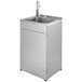 T&S TPS1020-B0205V5 Portable Handwashing Station with Gooseneck Faucet and (1) 5 Gallon Water Tank Main Thumbnail 1