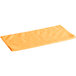 A pack of orange Lavex microfiber cloths.