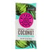 A package of Pitaya Foods organic coconut smoothie packs with pink and black labels.