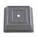 Cambro 978SFVS191 Versa Camcover 10" Granite Gray Square Plate Cover - 12/Case Main Thumbnail 1