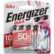 Energizer MAX E91BP-4 AA Alkaline Batteries - 4/Pack Main Thumbnail 1