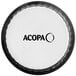 Acopa 2.5 oz. Glossy Black Fluted Stoneware Ramekin - 48/Case Main Thumbnail 4