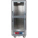 Metro C539-CDC-4-GY C5 3 Series Heated Holding and Proofing Cabinet with Clear Dutch Doors - Gray Main Thumbnail 2