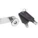 AvaValley key and lock set for wine refrigerators with a pair of keys and a lock.