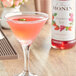 Monin 750 mL Premium Strawberry Rose Flavoring Syrup Main Thumbnail 1