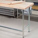 Advance Tabco TH2G-365 Wood Top Work Table with Galvanized Base - 36" x 60" Main Thumbnail 4