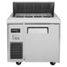 Turbo Air JST-36-N 36" 1 Door Side Mount Compressor Refrigerated Sandwich Prep Table Main Thumbnail 3