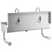 Regency 48" x 17 1/2" Single-Hole Multi-Station Hand Sink with 2 Hands-Free Sensor Faucets Main Thumbnail 4