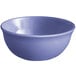 A purple Acopa Foundations melamine nappie bowl on a white background.
