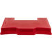 Cambro VCS32CNT158 Hot Red Connector for Connecting Versa Carts to Versa Food Bars / Work Tables Main Thumbnail 1