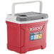 Igloo 32627 Industrial Red Latitude 16 Qt. Cooler with Top Swing Handle Main Thumbnail 4