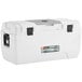 Igloo 50048 MaxCold 165 Qt. White Cooler with Quick-Access Lid Hatch and Comfort Grip Side Handles Main Thumbnail 3