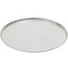 An American Metalcraft round silver tin-plated steel deep dish pizza pan.