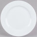 CAC RSV-20 Roosevelt 11 1/4" Super White Porcelain Plate - 12/Case Main Thumbnail 2