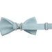 A light blue Henry Segal poly-satin bow tie with an adjustable band.