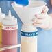Choice "Mayo" Silicone Squeeze Bottle Label Band for 16, 20, and 24 oz. Standard & Wide Mouth Bottles Main Thumbnail 1