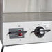 A Vollrath ServeWell electric hot food table with a stainless steel counter top and control panel.
