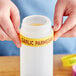 Choice "Garlic Parmesan" Silicone Squeeze Bottle Label Band for 16, 20, and 24 oz. Standard & Wide Mouth Bottles Main Thumbnail 1