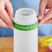 Choice "Parmesan" Silicone Squeeze Bottle Label Band for 16, 20, and 24 oz. Standard & Wide Mouth Bottles Main Thumbnail 1