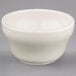 Homer Laughlin by Steelite International HL10100 7.25 oz. Ivory (American White) Rolled Edge China Bouillon Bowl - 36/Case Main Thumbnail 1