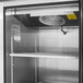 A Turbo Air M3 Series stainless steel half door reach-in refrigerator.