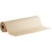 A Lavex roll of natural kraft packing paper on a white background.