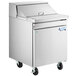 Avantco A Plus APST-27-8 27" 1 Door Stainless Steel Refrigerated Sandwich / Salad Prep Table Main Thumbnail 2