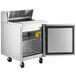 Avantco A Plus APST-27-8 27" 1 Door Stainless Steel Refrigerated Sandwich / Salad Prep Table Main Thumbnail 4