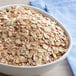 A bowl of Bob's Red Mill 5-Grain Rolled Cereal.