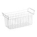 A white wire basket for a Galaxy CF25HC chest freezer.
