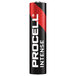A package of 24 Duracell Procell Intense Power AAA batteries with black and red packaging.