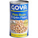A case of twelve 47 oz. cans of Goya Pinto Beans with blue labels.