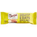 A yellow and white package of Bob's Red Mill Peanut Butter Banana & Oats Bars.