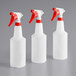 Noble Chemical 16 oz. Plastic Spray Bottle - 3/Pack Main Thumbnail 2