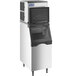 Avantco Ice KMC-420-L2H 22" Air Cooled Modular Half Cube Ice Machine with Ice Bin - 420 lb. Main Thumbnail 4