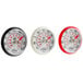 Three CDN stick-on thermometers with a white background.
