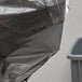 Li'l Herc Medium-Duty Black 45 Gallon Low Density Can Liner / Trash Bag 1 Mil 40" x 46" - 100/Case Main Thumbnail 6