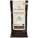 A white bag of Callebaut Recipe 815 Dark Chocolate Callets.