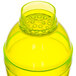 Fineline Quenchers 4103-Y 14 oz. Disposable Yellow Plastic Shaker - 24/Case Main Thumbnail 3