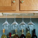 16" Brass Bar Glass Hanger Rack Main Thumbnail 1