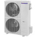 A large white Pioneer mini split ducted concealed AC/heat pump system with two fans.