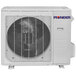 A white Pioneer wall mounted ductless mini split AC/heat pump system with a fan.