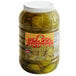 A large jar of Del Sol Kosher Dill Pickle Chips.