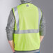 Ergodyne GloWear 8216BA Lime Type R Class 2 Breakaway Mesh Vest with ID Holder Main Thumbnail 3