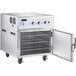 A large stainless steel Cooking Performance Group SlowPro cook and hold oven with a door open.