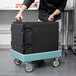 Cambro CD300 Slate Blue Camdolly for Cambro Camtainers and Camcarriers Main Thumbnail 1