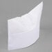 Royal Paper RPOS1-W White Paper Overseas Cap   - 100/Box Main Thumbnail 1