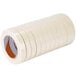 A roll of Shurtape masking tape with a red label on a white background.
