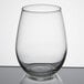Libbey 217 12 oz. Customizable Stemless White Wine Glass - 12/Case Main Thumbnail 2