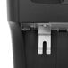 A close-up of a black Crathco G-Cool Mini Quattro refrigerated beverage dispenser.
